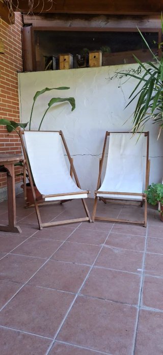 Hamaca de madera plegable . PRECIO POR UNIDAD