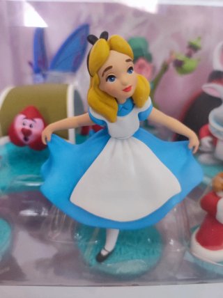 Set Figuras Disney Alicia País Maravillas