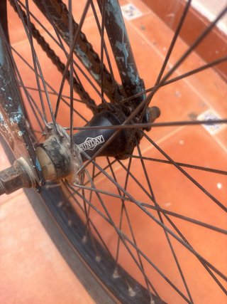Bmx Sunday tiene muy poco uso