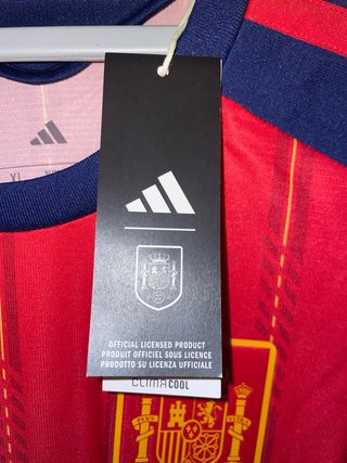Camiseta España Adidas Oficial XL Nueva