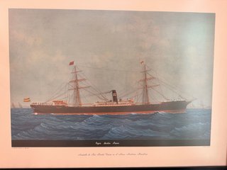 Cuadro Náutico Barco Vela Marco Madera
