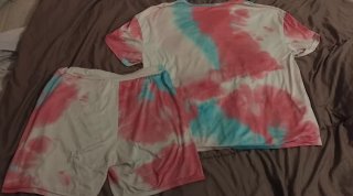 Conjunto Tie Dye Camiseta y Shorts
