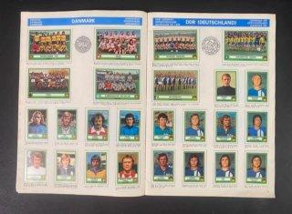 Album Panini Euro Football 78 Completo