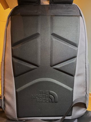 Mochila The North Face Gris y Negra
