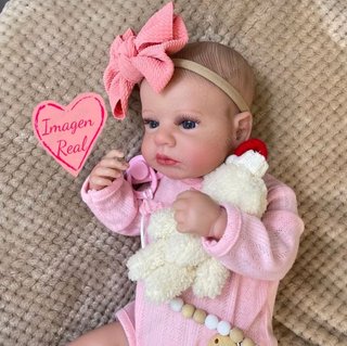 Muñeca reborn bebé silicona