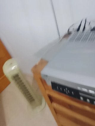 Amplificador JVC Plata y Negro