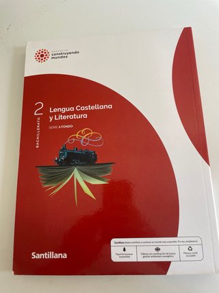 Lengua Castellana y Literatura, 2 Bachillerato,...