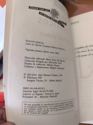 Libro de bolsillo infantil