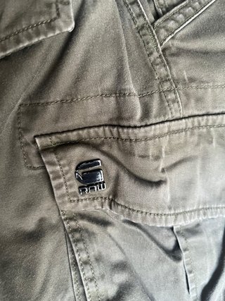 Pantalones cargo G-Star RAW militar verdes Talla L