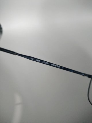 Gafas Valentino Montura Negra y Plateada