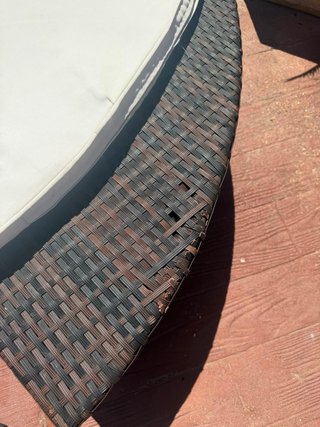 Sofá Cama Exterior Ratán