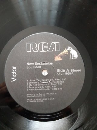 Vinilo Lou Reed New Sensations