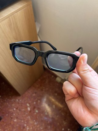 Gafas de Sol Unisex Negras y Naranjas