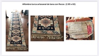 Alfombra Turca Lana Artesanal Kapadokya Kervansara