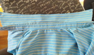 Camisa Carolina Herrera Talla 38 Rayas