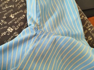 Camisa Carolina Herrera Talla 38 Rayas
