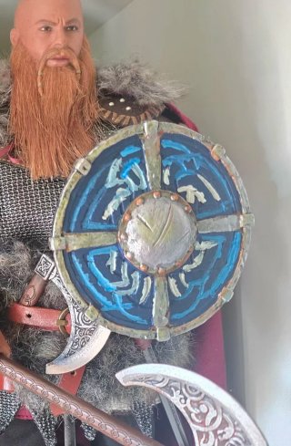 Escudo Vikingo 1/6 Coomodel Custom