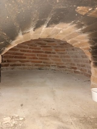 Horno de piedra bóveda/moruno
