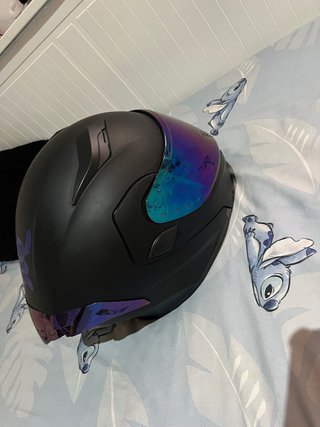 Casco Moto Modular Talla M Negro