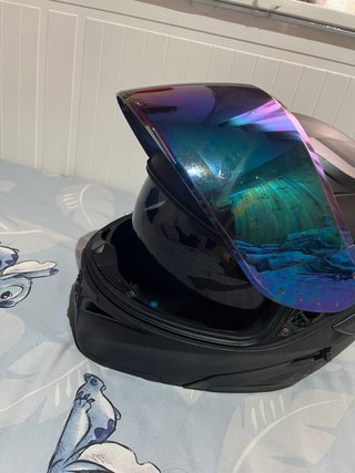 Casco Moto Modular Talla M Negro