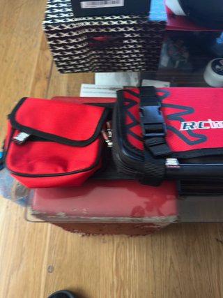 Riñonera Hebo RCbags Negra/Roja