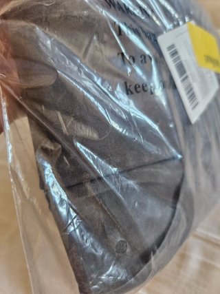 Cojín Ortopédico Inflable Negro. Sin estrenar.