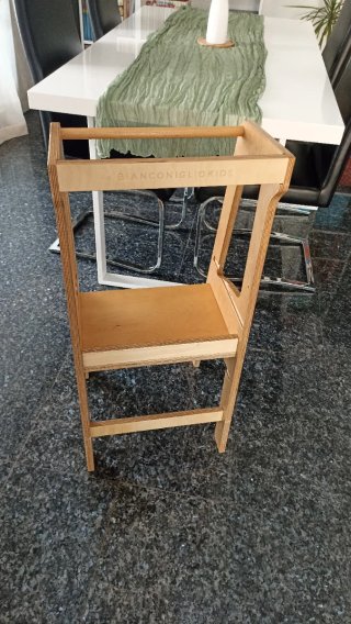 Torre aprendizaje infantil Montessori madera