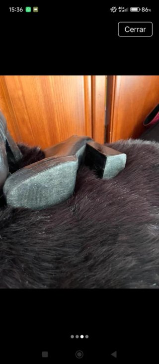 Botas altas clásicas mujer negras