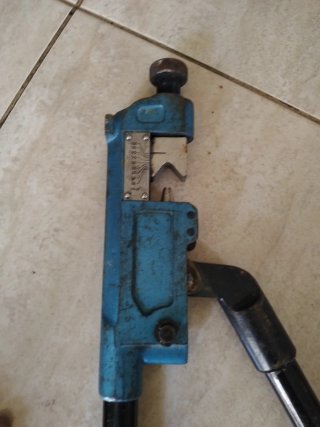 Prensadora/Tenaza de engaste crimpadora