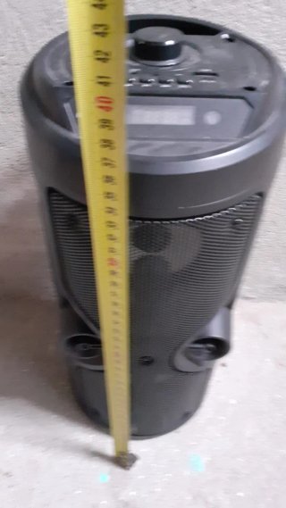 Altavoz Portátil Bluetooth Negro funciona leer