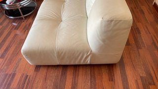 Sofá de piel de dos plazas de Roche Bobois