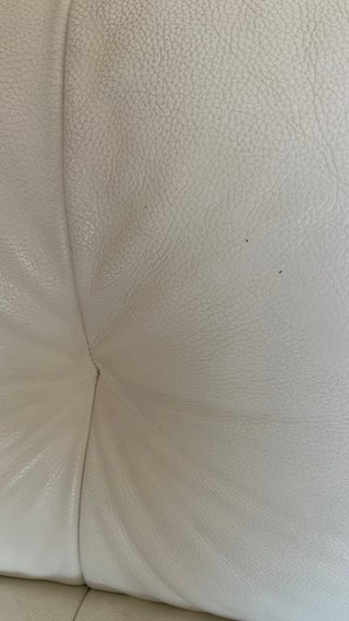 Sofá de piel de dos plazas de Roche Bobois