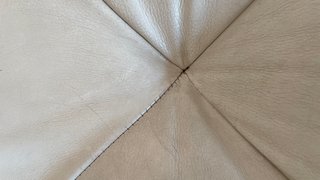 Sofá de piel de dos plazas de Roche Bobois