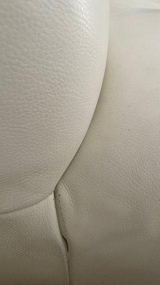 Sofá de piel de dos plazas de Roche Bobois