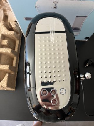 Cafetera Espresso Manual Smeg Negra
