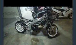 Honda VFR de circuito