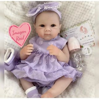 Muñeca Reborn Bebé Silicona Bettie