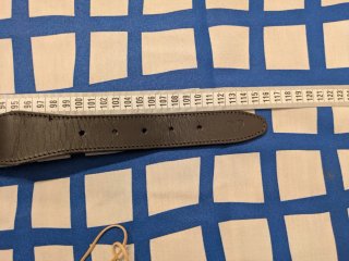 Cinturón Silbon Piel Tejido Étnico Nuevo
