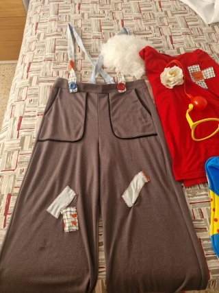 Disfraz Payaso Adulto Talla Única