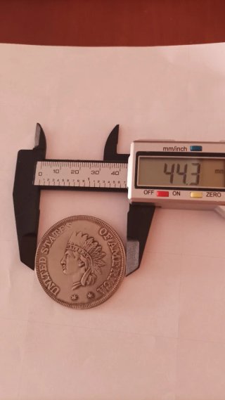 Réplica Dólar USA 1851