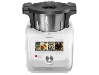 Monsieur Cuisine Connect Silvercrest con dos vasos