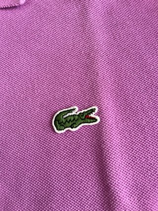 Polo Lacoste Morado S