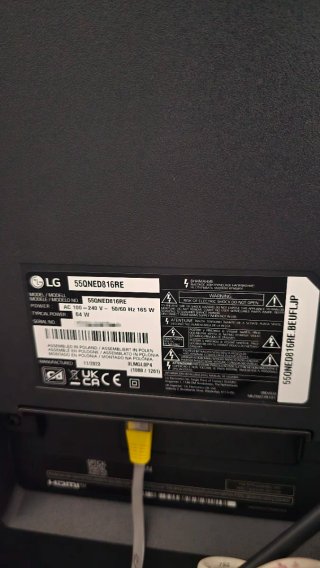 TV LG QNED 55 Pulgadas
