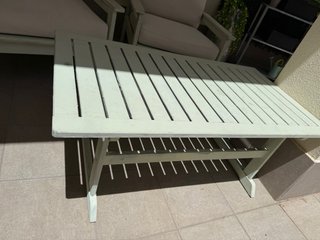 Conjunto sillones y mesa jardín