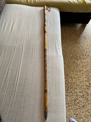 Garrote madera feria Xàtiva 20 años 1.50cm  nuevo