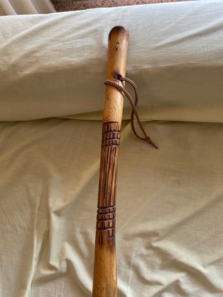 Garrote madera feria Xàtiva 20 años 1.50cm  nuevo