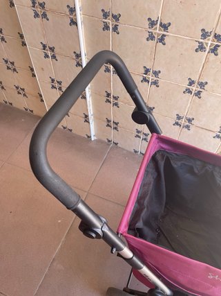 Carro de la compra Playmarket rosa y plata