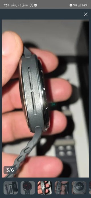 Samsung Galaxy Watch Ultra LTE Negro/Plateado/gris
