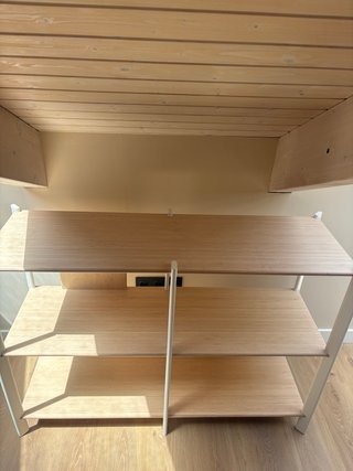 Estantería JÄTTESTA IKEA Bambú y Metal