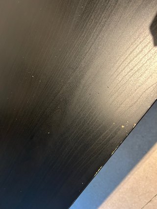 Escritorio Ikea Mittback Negro
